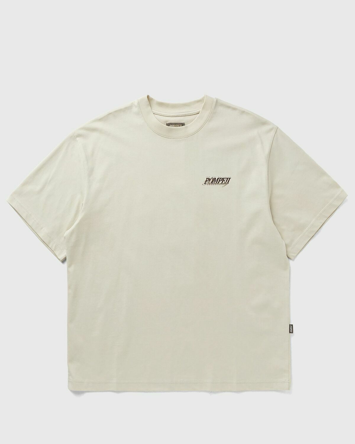 Reternity X POMPEII THE ART OF LIVING T-SHIRT Beige Mens Shortsleefe