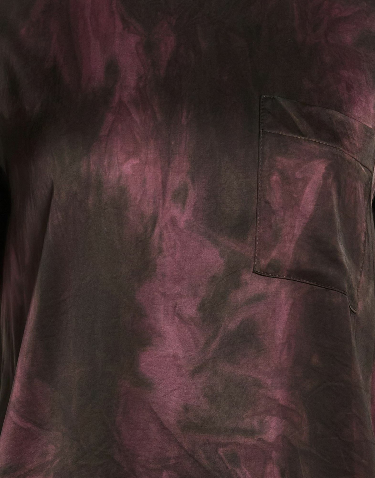 Manila Grace Womens Top Burgundy