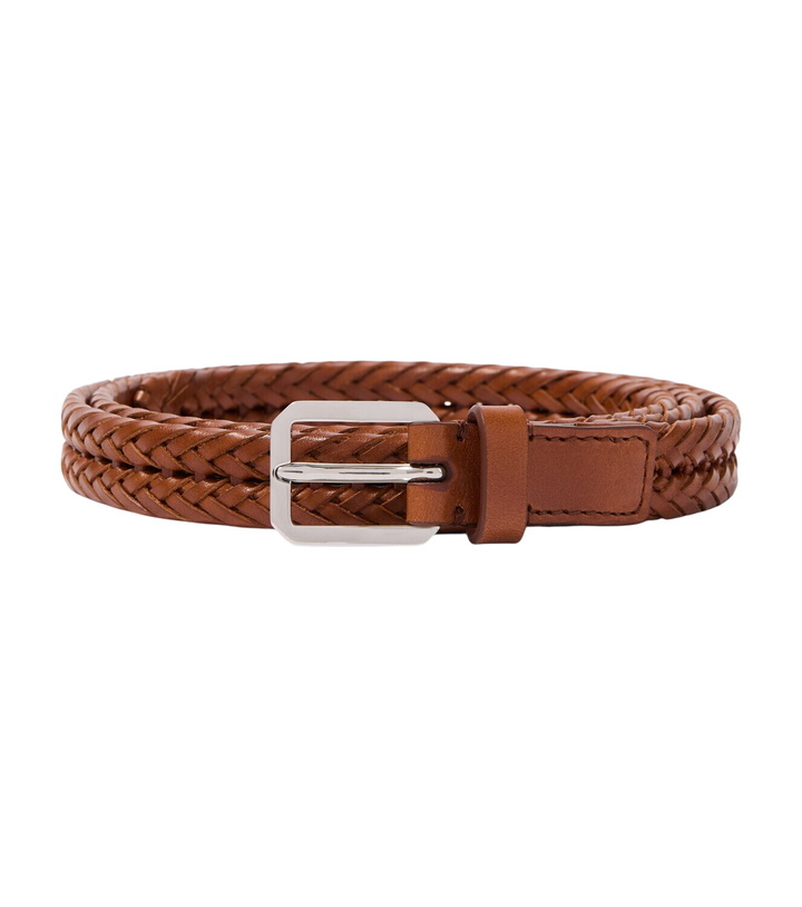 Photo: Tom Ford Braided leather belt