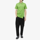 Comme des Garçons SHIRT Men's x Lacoste Asymmetric Polo Shirt in Green