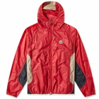 Moncler Men's Dronne Lightweight Windbreaker in Red