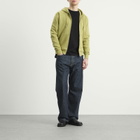 AMI Paris Men's Contrasted Ami De Coeur Hoodie in Matcha
