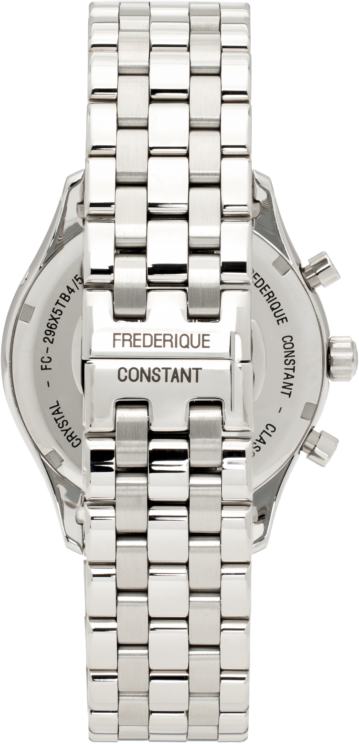 Frédérique Constant Silver Classics Quartz Chronograph Triple Calendar Watch