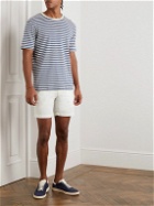 Theory - Zaine Straight-Leg Stretch-Cotton Chino Shorts - White
