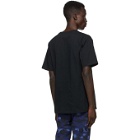 BAPE Black Color Camo Milo Float Summer T-Shirt