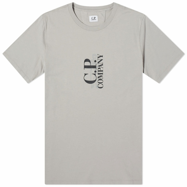 Photo: C.P. Company Men's Sailor Logo T-Shirt in Drizzle