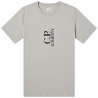 C.P. Company Men's Sailor Logo T-Shirt in Drizzle