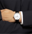 Baume & Mercier - Classima Automatic 40mm Stainless Steel and Alligator Watch, Ref. No. 10214 - White