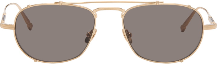 Photo: Matsuda Gold M3151 Sunglasses