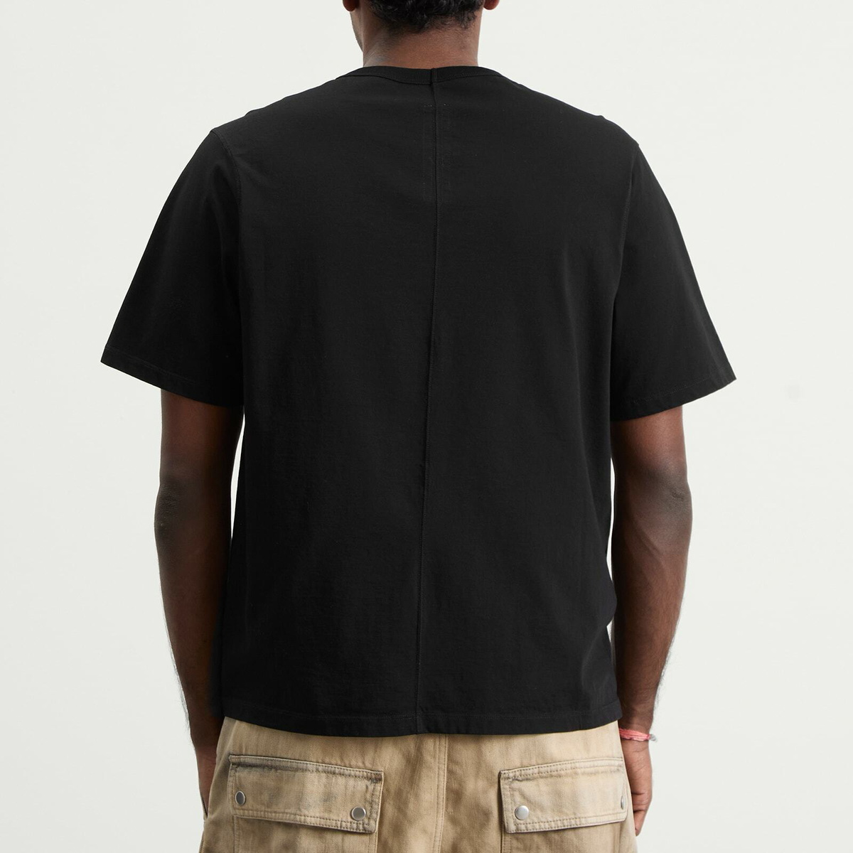 Rick Owens Men's Celestial Brad T-Shirt in Black