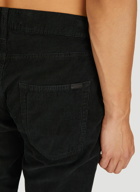 Corduroy Pants in Black