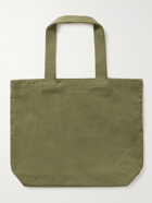 Maison Kitsuné - Logo-Print Cotton-Canvas Tote Bag