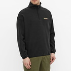 Napapijri Men's Patch Quarter Zip Fleece in Black