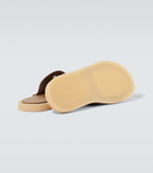 Dolce&Gabbana DG suede slides