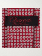 CHARVET - Patterned Silk and Wool-Blend Tie