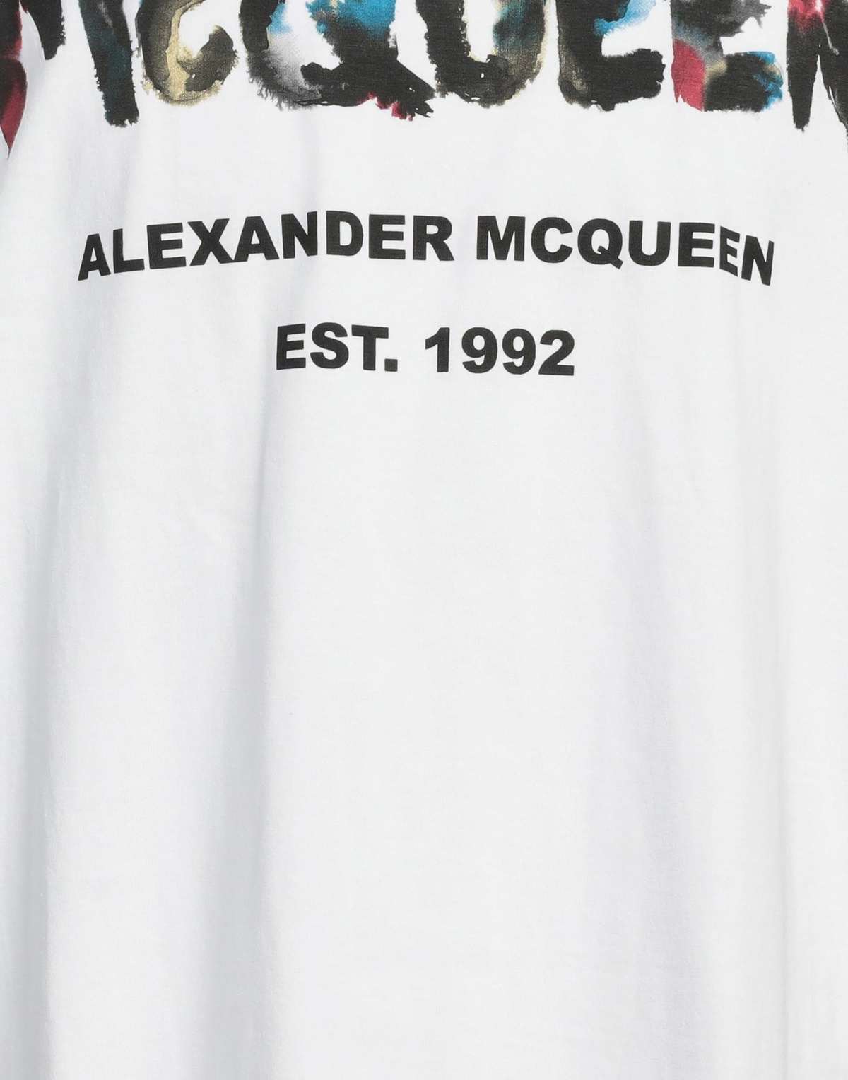 Mcqueen Mens T-shirt in White