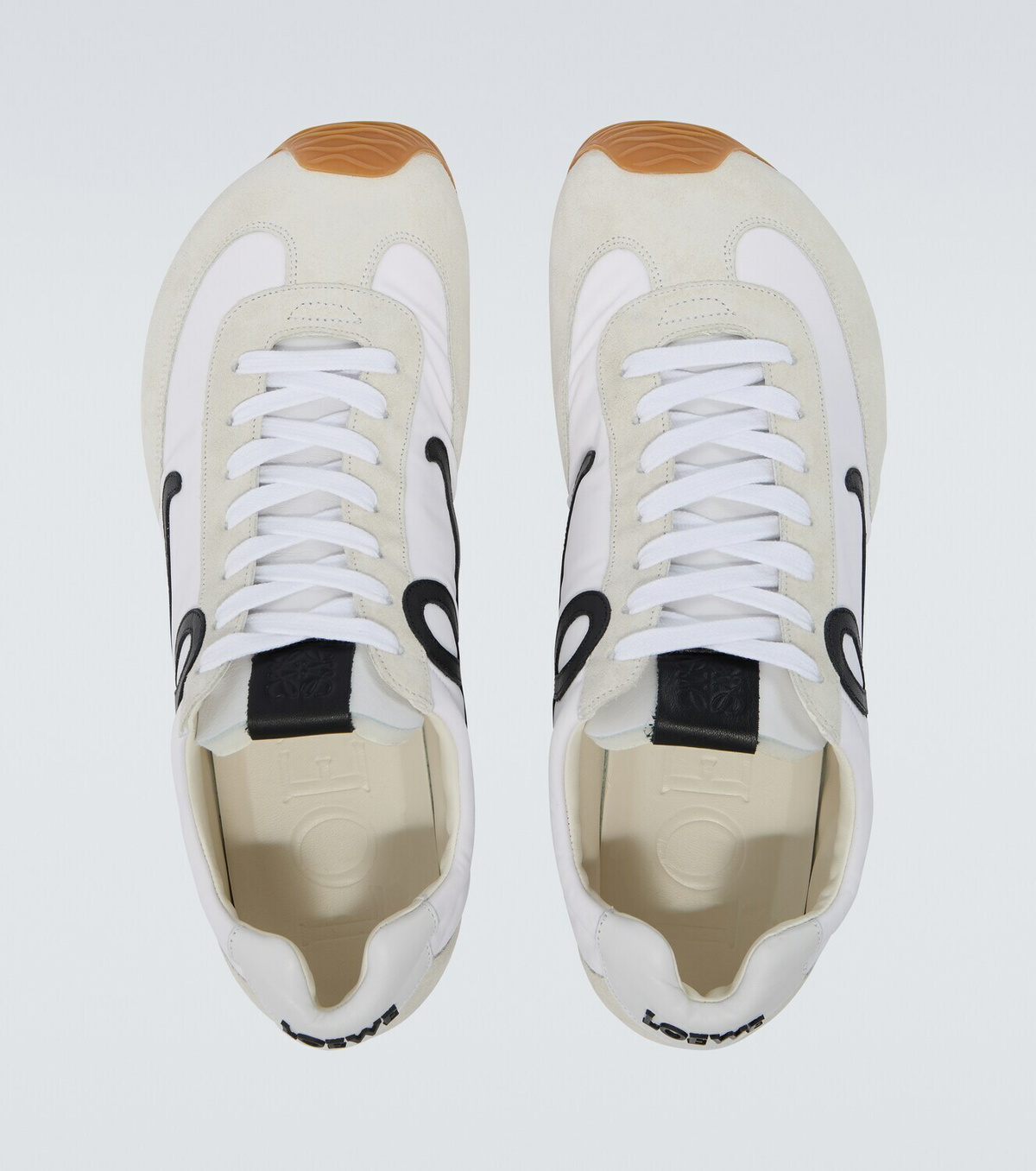 Loewe Ballet Runner 2.0 suede-trimmed sneakers