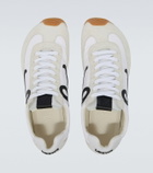 Loewe Ballet Runner 2.0 suede-trimmed sneakers