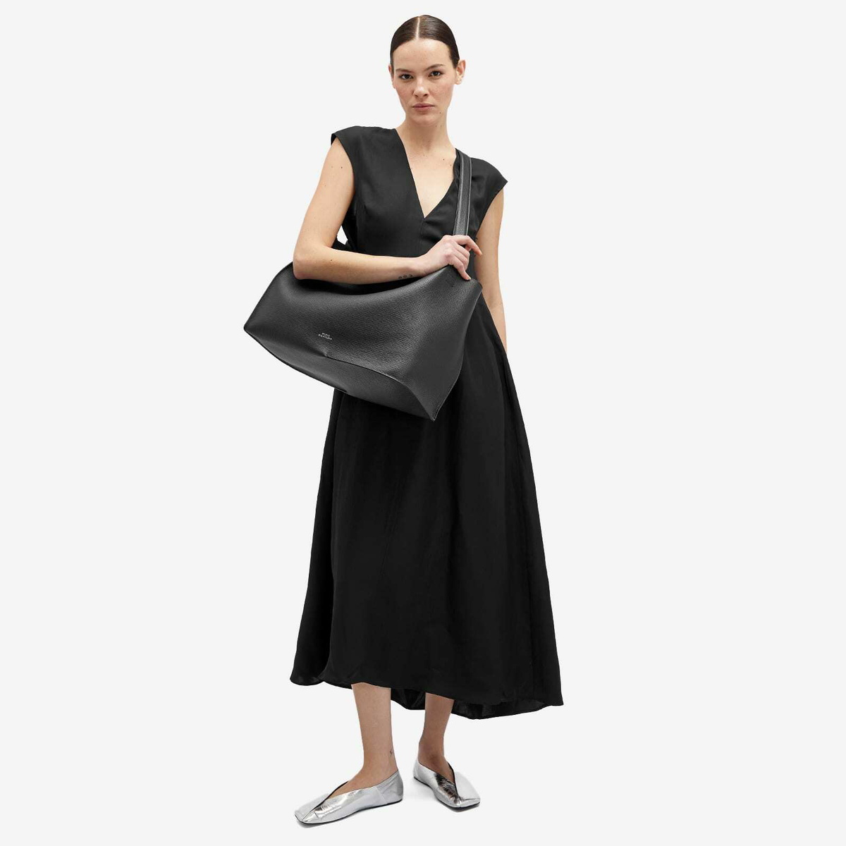 トートバッグ STUDIO NICHOLSON THE REFLECTION TOTE BAG Studio Nicholson Women's The Reflection Tote Bag in Black