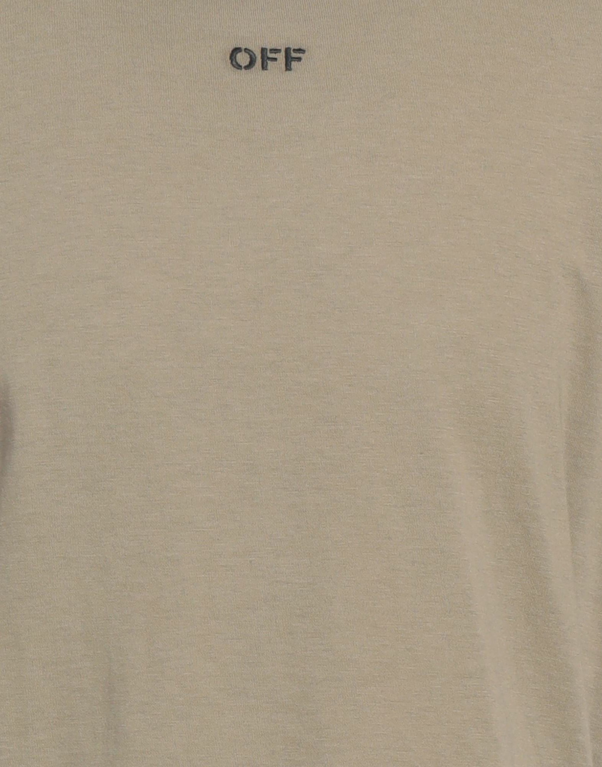 Off-white Mens T-shirt Khaki