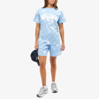 Sporty & Rich Wellness Ivy Tie Dye T-Shirt in Hydrangea/White