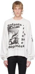 Enfants Riches Déprimés Gray 'My Underground/Tricycle' Long Sleeve T-Shirt