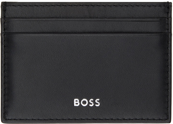 Photo: BOSS Black Logo Card Case