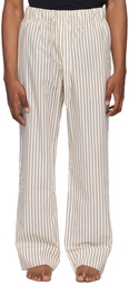 Tekla Off-White Drawstring Pyjama Pants