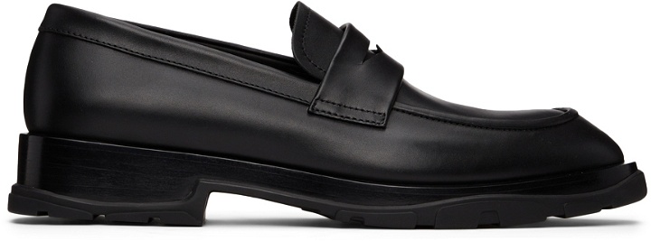 Photo: Alexander McQueen Black Swilly Loafers