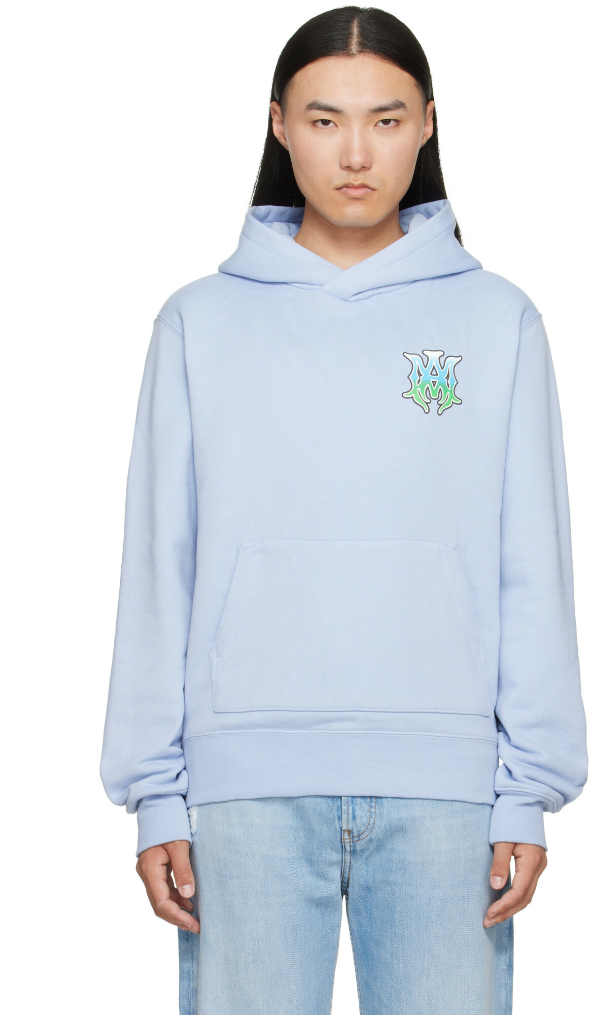AMIRI Blue MA Hoodie