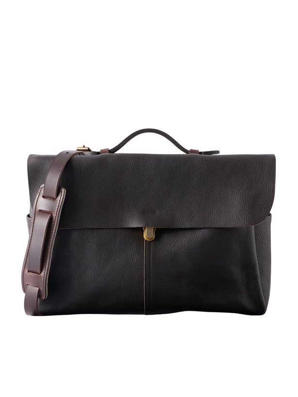 Photo: Bleu de Chauffe - Charles Full-Grain Leather Briefcase