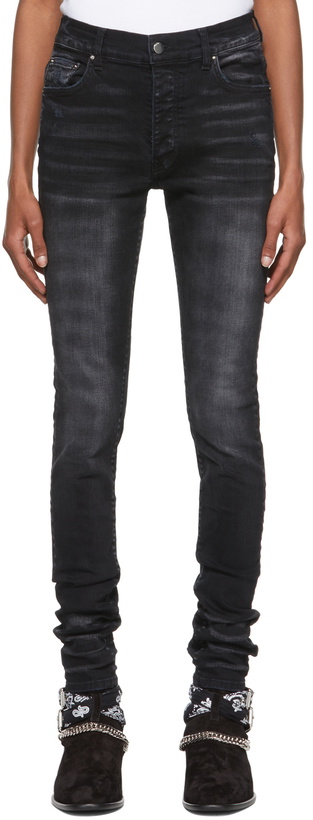 Photo: AMIRI Black Stack Jeans