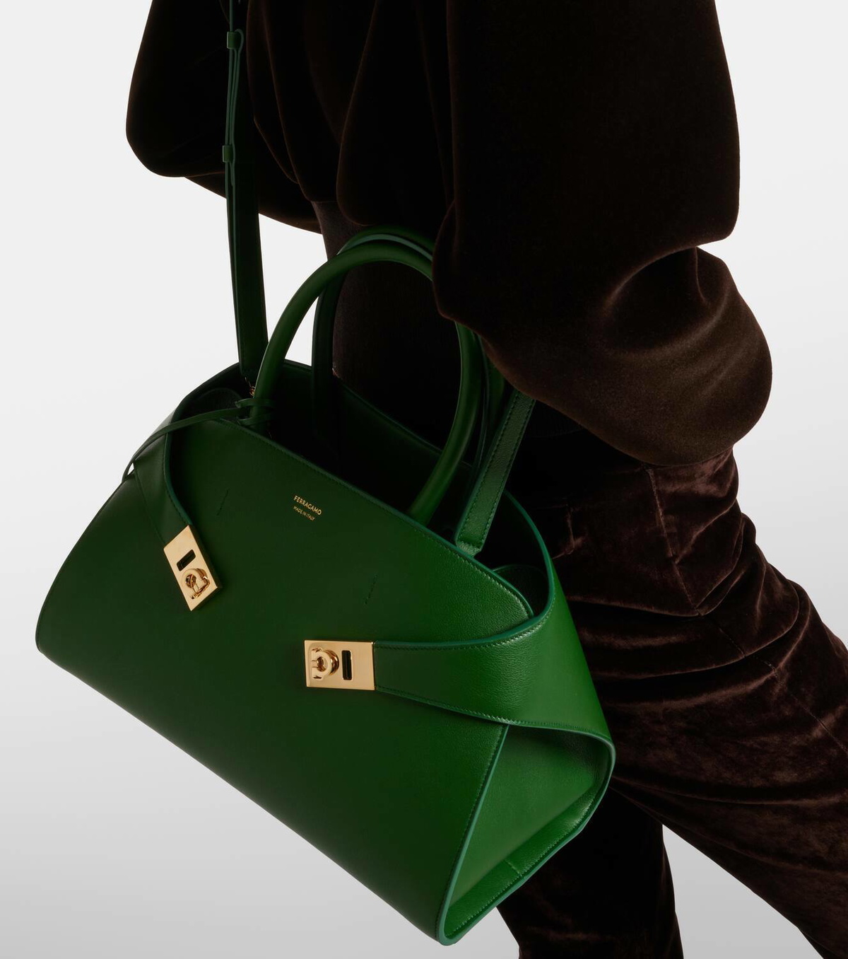 Ferragamo Hug Medium leather tote bag Salvatore Ferragamo