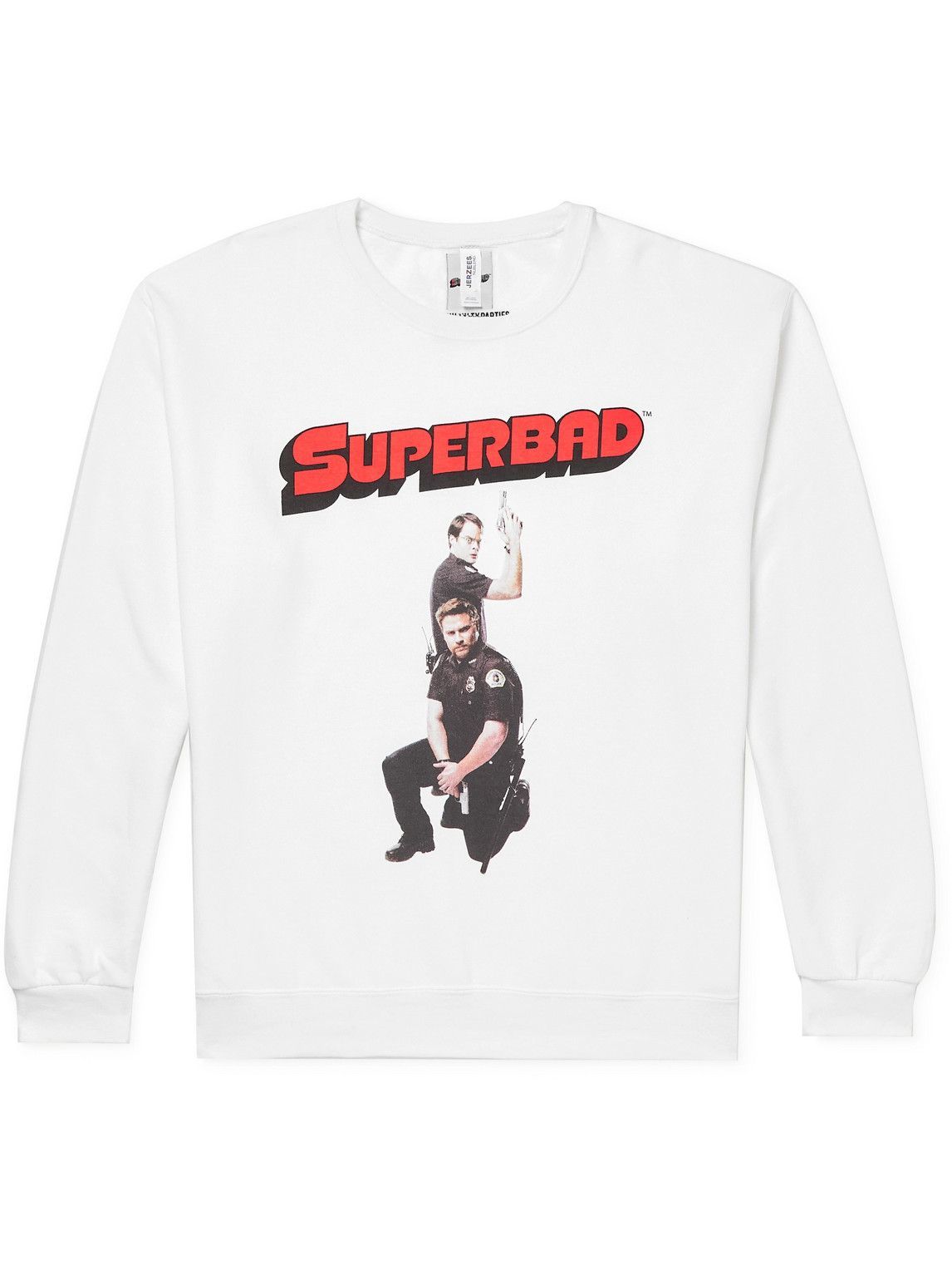 Wacko Maria - SUPERBAD Printed Cotton-Blend Jersey Sweatshirt