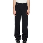 Jil Sander Black Wool Roland Trousers