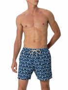 MC2 Saint Barth Man Lightweight Fabric Swim-shorts Lighting Micro Fantasy With Sambuca Molinari Print| Sambuca Molinari Special Edition