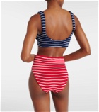 Hunza G Judy striped bikini