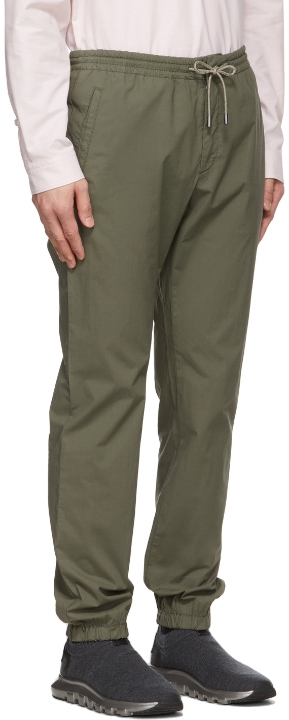 Z Zegna Green Cotton Lounge Pants