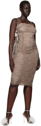Poster Girl Taupe Blair Midi Dress
