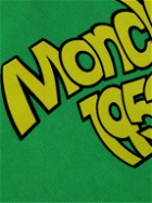 Moncler Genius - 2 Moncler 1952 Logo-Flocked Cotton-Jersey Sweatshirt - Green