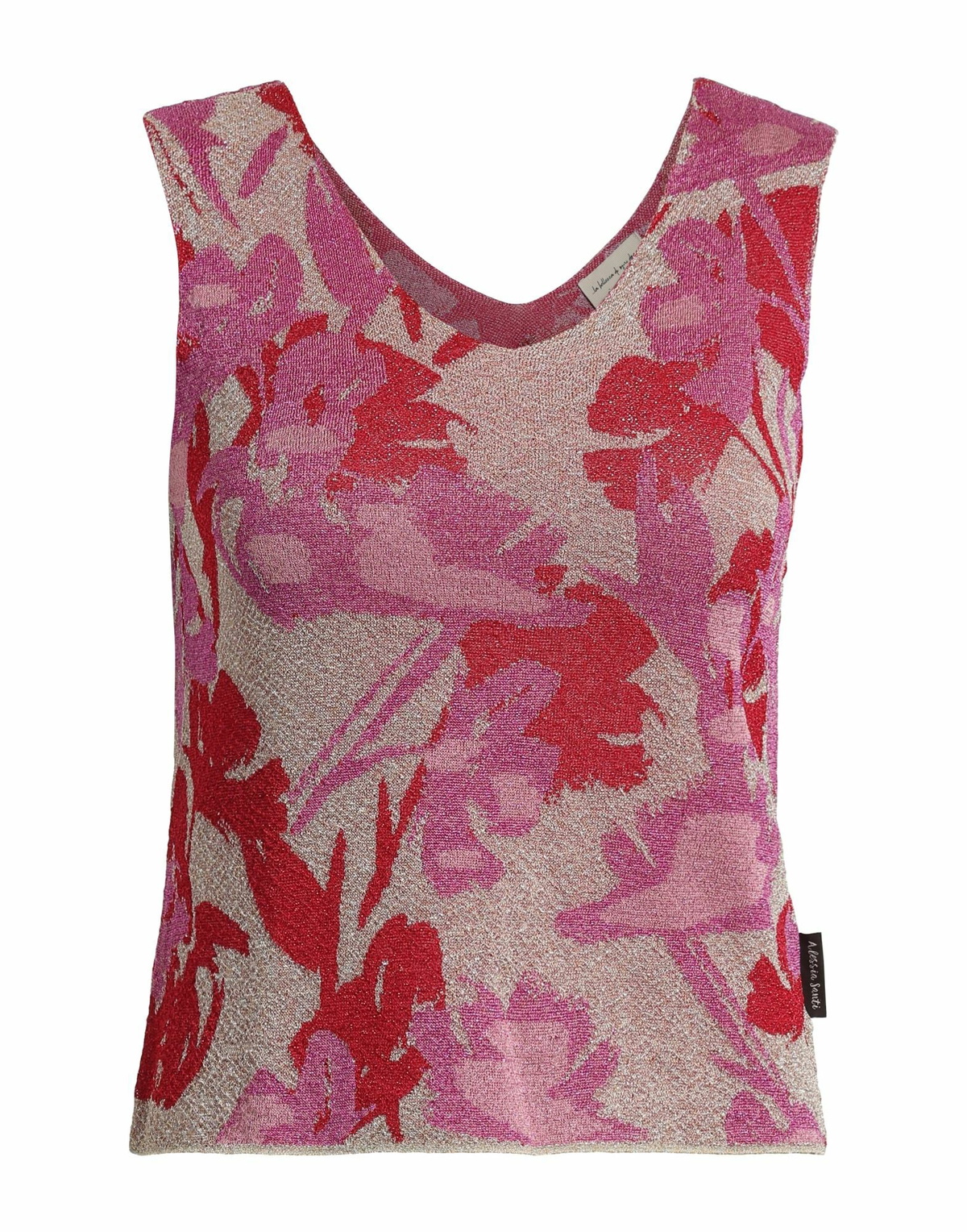 Alessia Santi Womens Top in Fuchsia