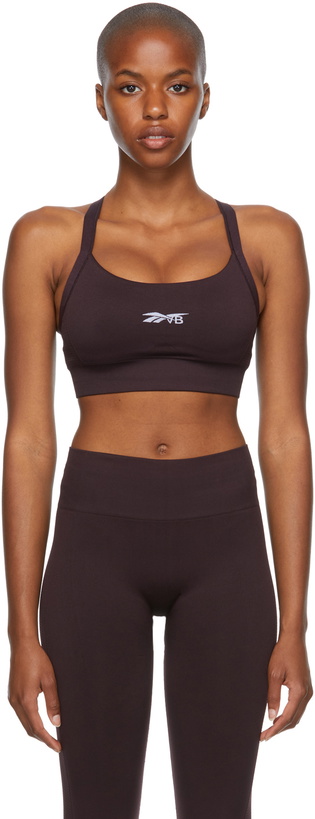 Photo: Reebok By Victoria Beckham Purple Seamless Sports Bra