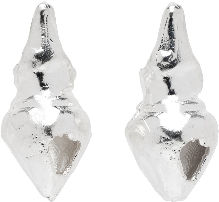 Photo: Alighieri Silver 'The Vessel Of Offerings' Earrings