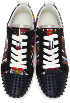 Christian Louboutin Multicolor Louis Junior Spikes Orlato Sneakers