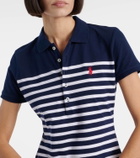 Polo Ralph Lauren Striped cotton-blend polo dress