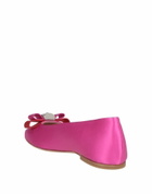 Casadei Womens Ballet flats Fuchsia