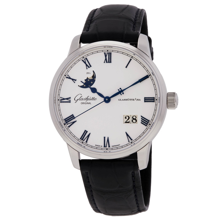 Photo: Glashutte Original Senator Excellence Automatic Moon Phase Mens Watch 36-24-05-02-61