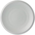 BKLYN CLAY SSENSE Exclusive Gray Saturn Dinnerware Chicken Dinner Plate