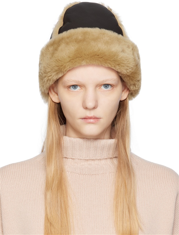 Photo: Cawley Brown Shearling Beanie