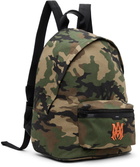 AMIRI Khaki MA Camo Backpack